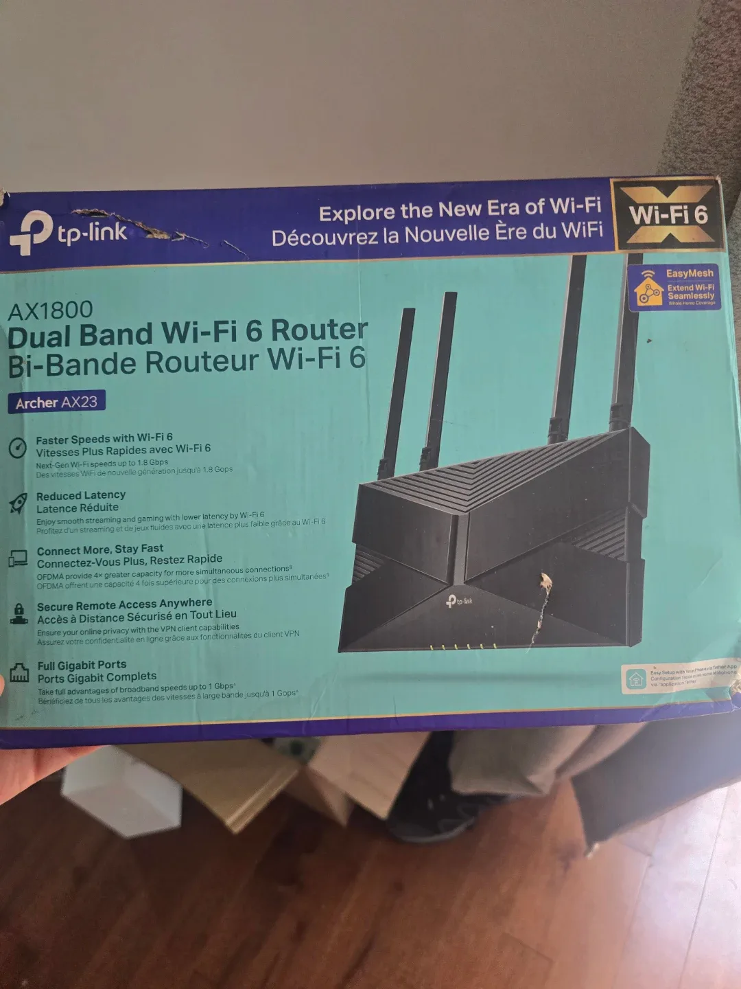 TP-Link Archer AX23 AX1800 Dual Band Wi-Fi 6 Router - photo 3