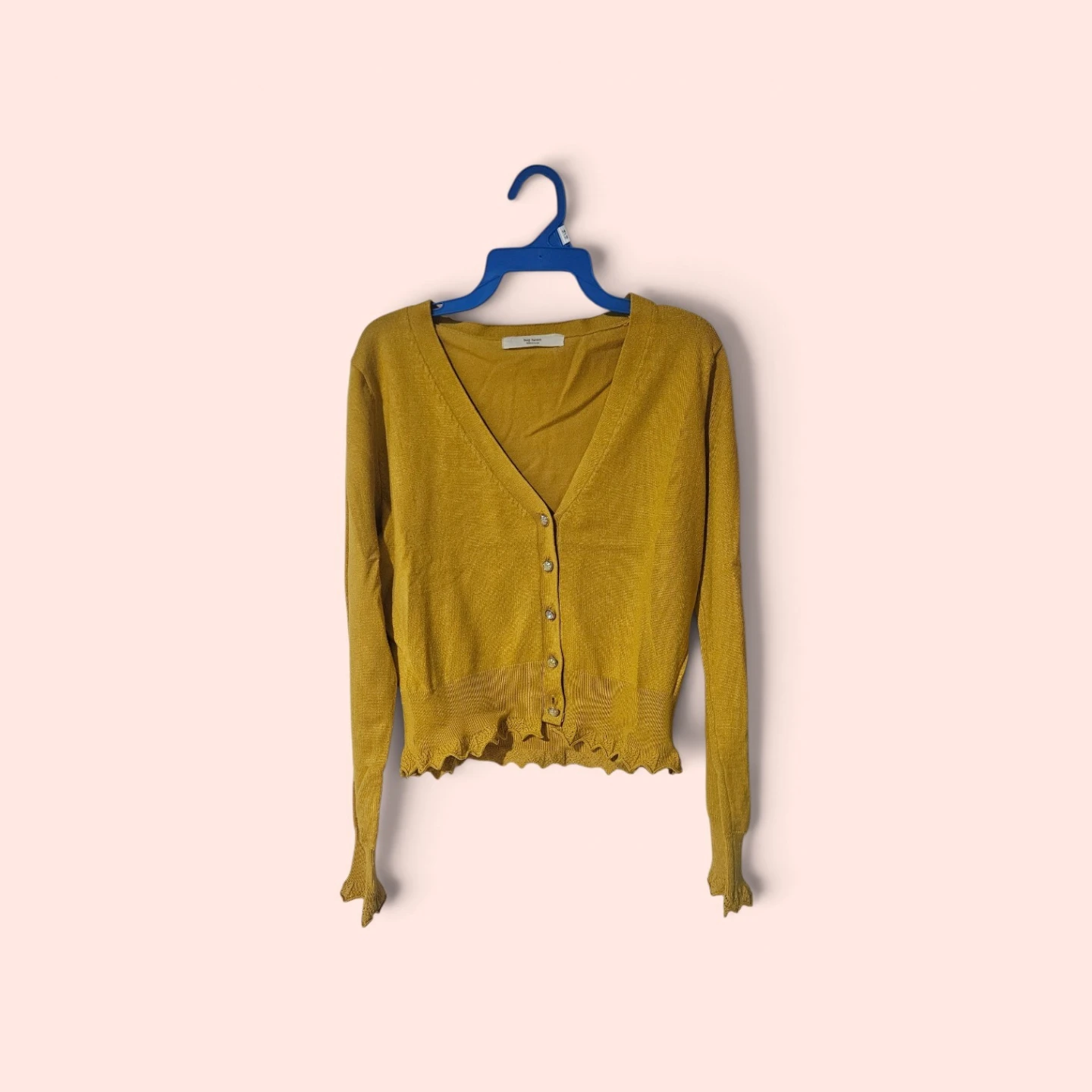 Hey Sport Mustard Yellow Cardigan