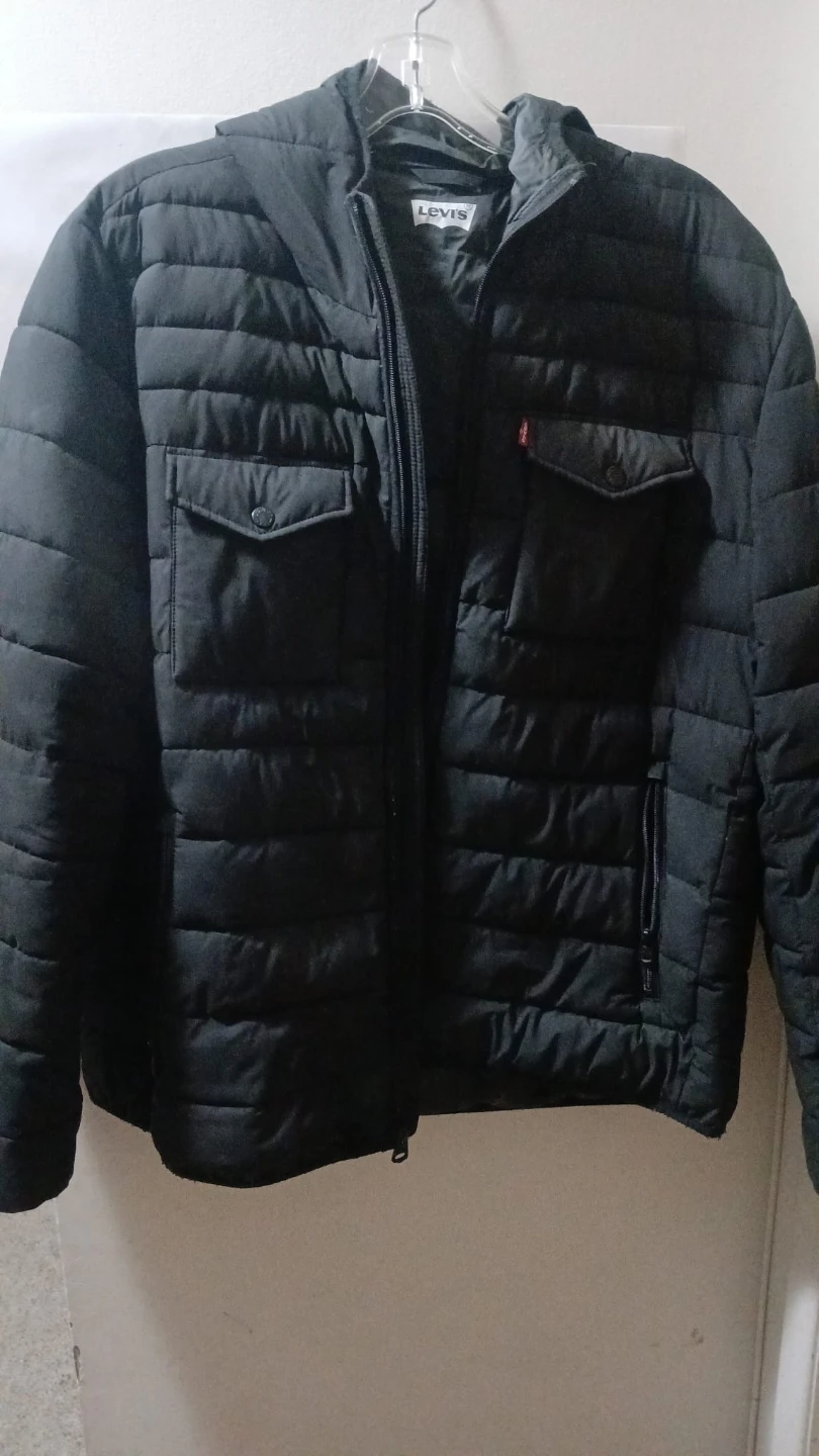 Levi's Black Puffer Jacket