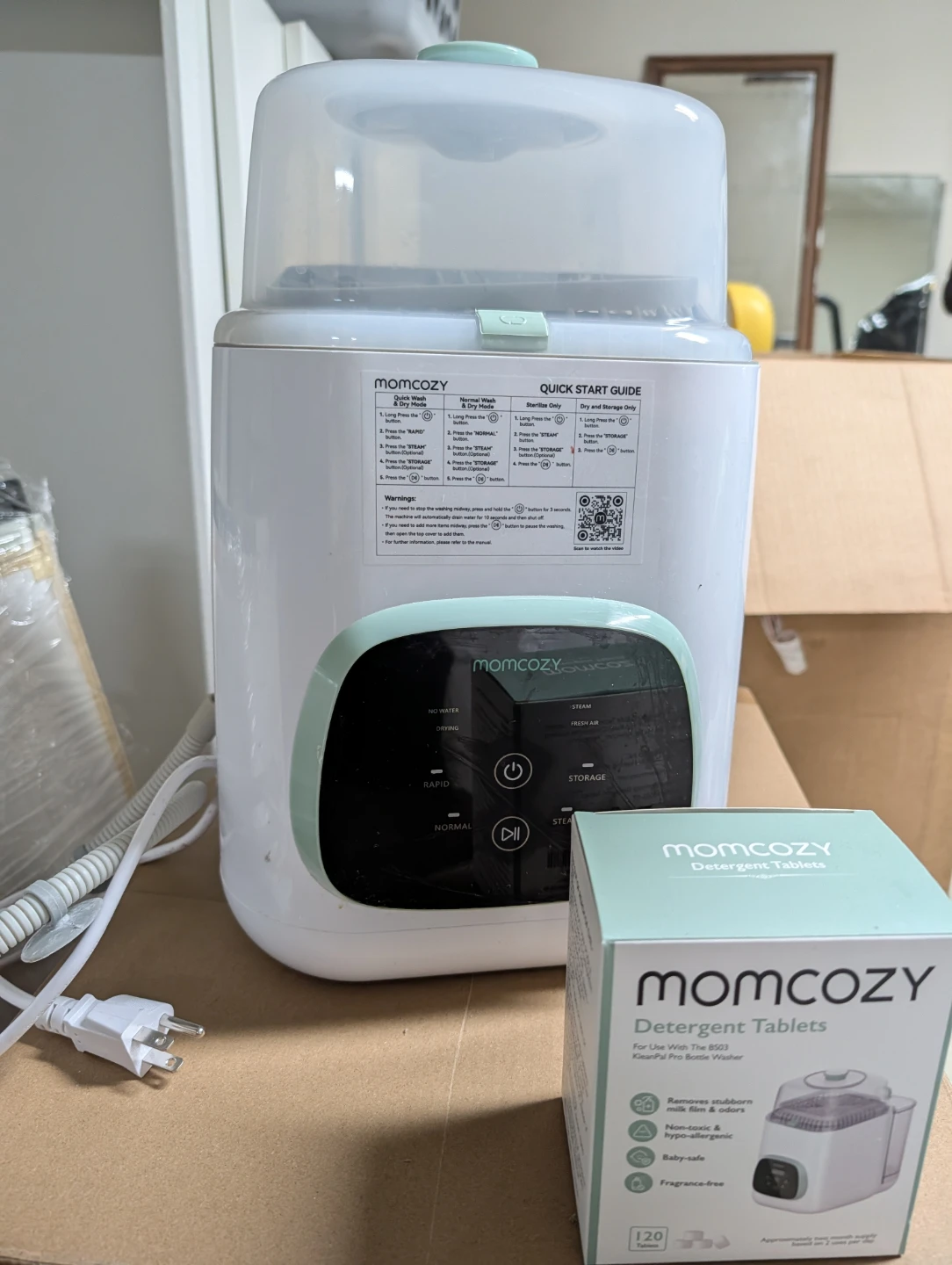 Momcozy KleanPal Pro Baby Bottle Washer and Sterilizer