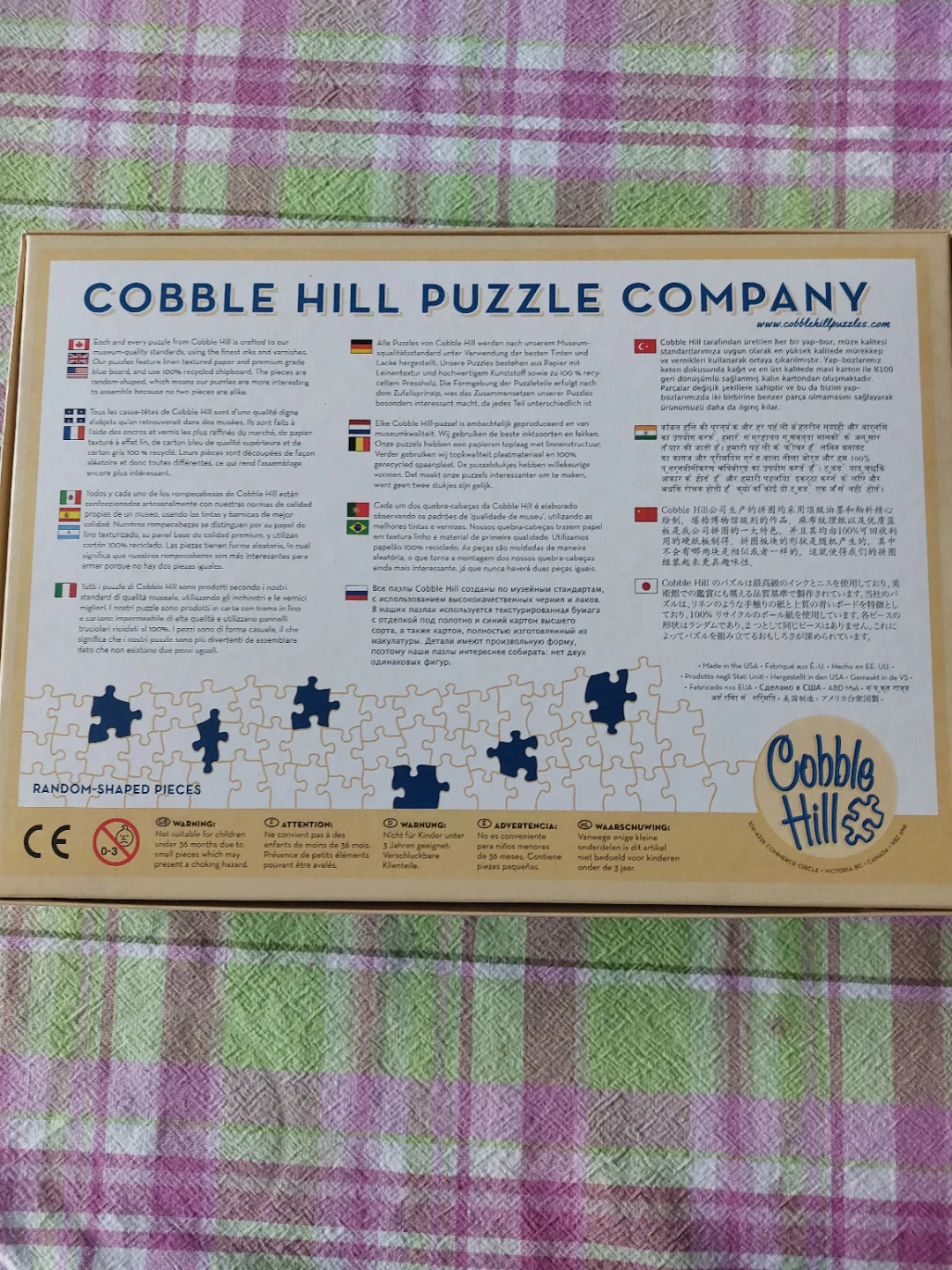 Cobble Hill 1000 Piece Bird Winter Scene Puzzle - photo 2