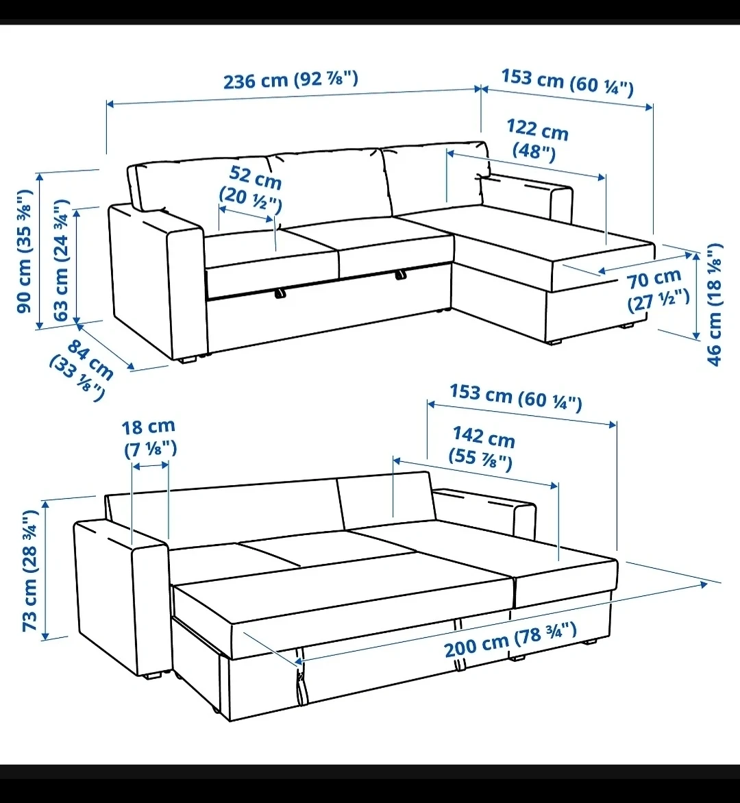 Excellent Condition  Sofa Bed – Double / Queen Size - photo 5