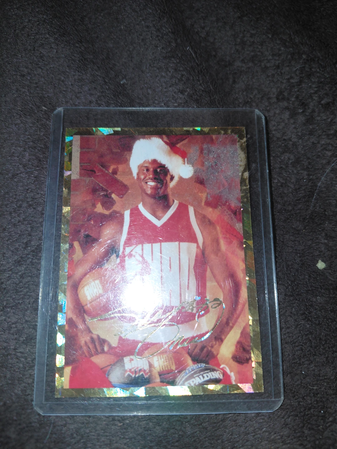 Shaquille O'Neal Christmas Edition Basketball Card