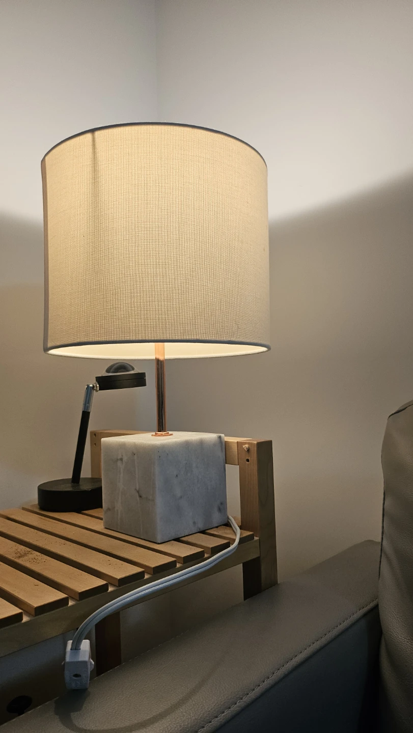Modern Marble Base Table Lamp - photo 2