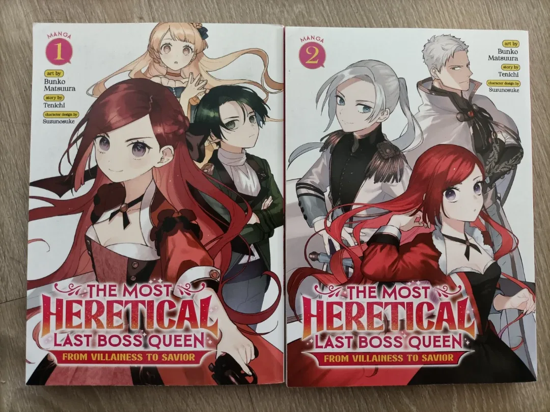 🏈The Most Heretical Last Boss Queen Manga Volumes 1-2