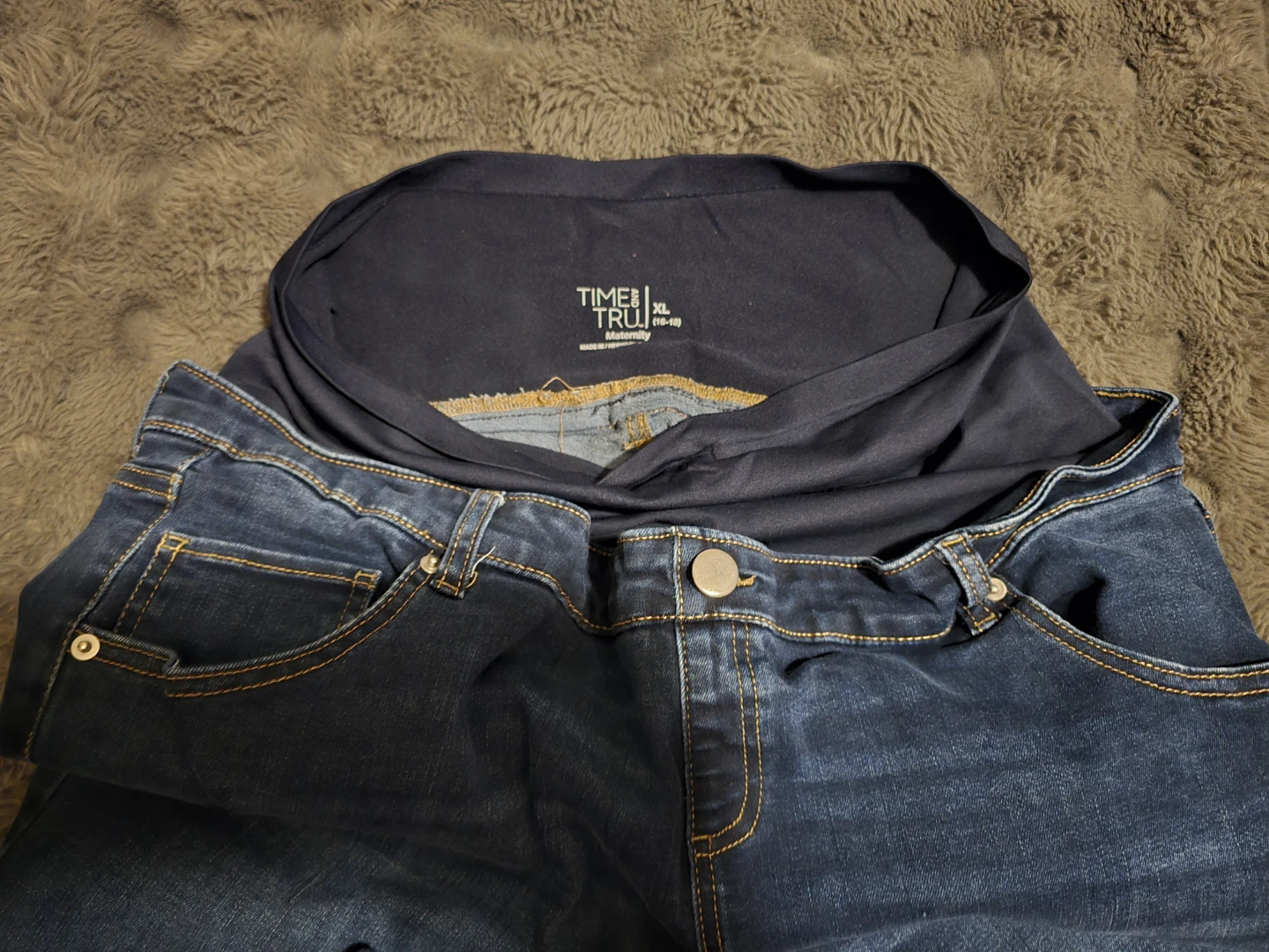 Time and Tru Maternity Jeans XL - photo 2