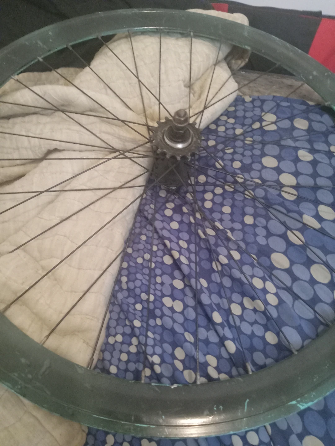 I have several bike rims and tires for sale.  Make offer