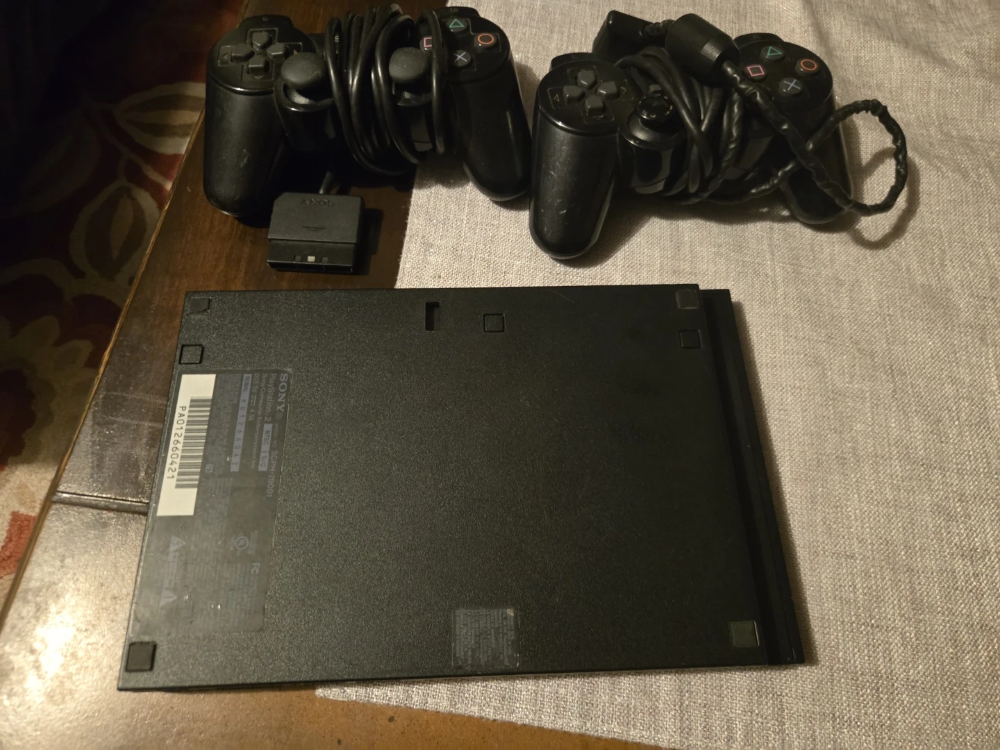 Sony PlayStation 2 Slim Console with Games and Controllers - photo 4