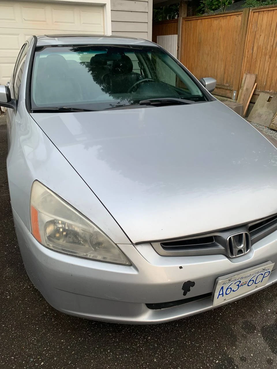 Silver Honda Accord Sedan