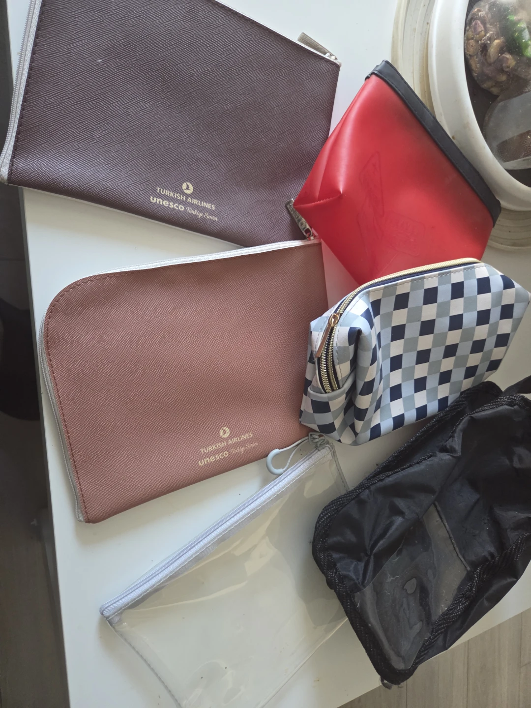 Set of 5 Assorted Travel Toiletry Pouches - photo 2