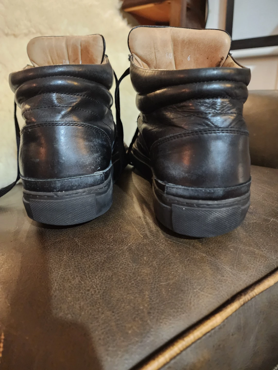 Authentic Cesare Paciotti 4US High-Top Sneakers - Women's Size 8 - photo 5