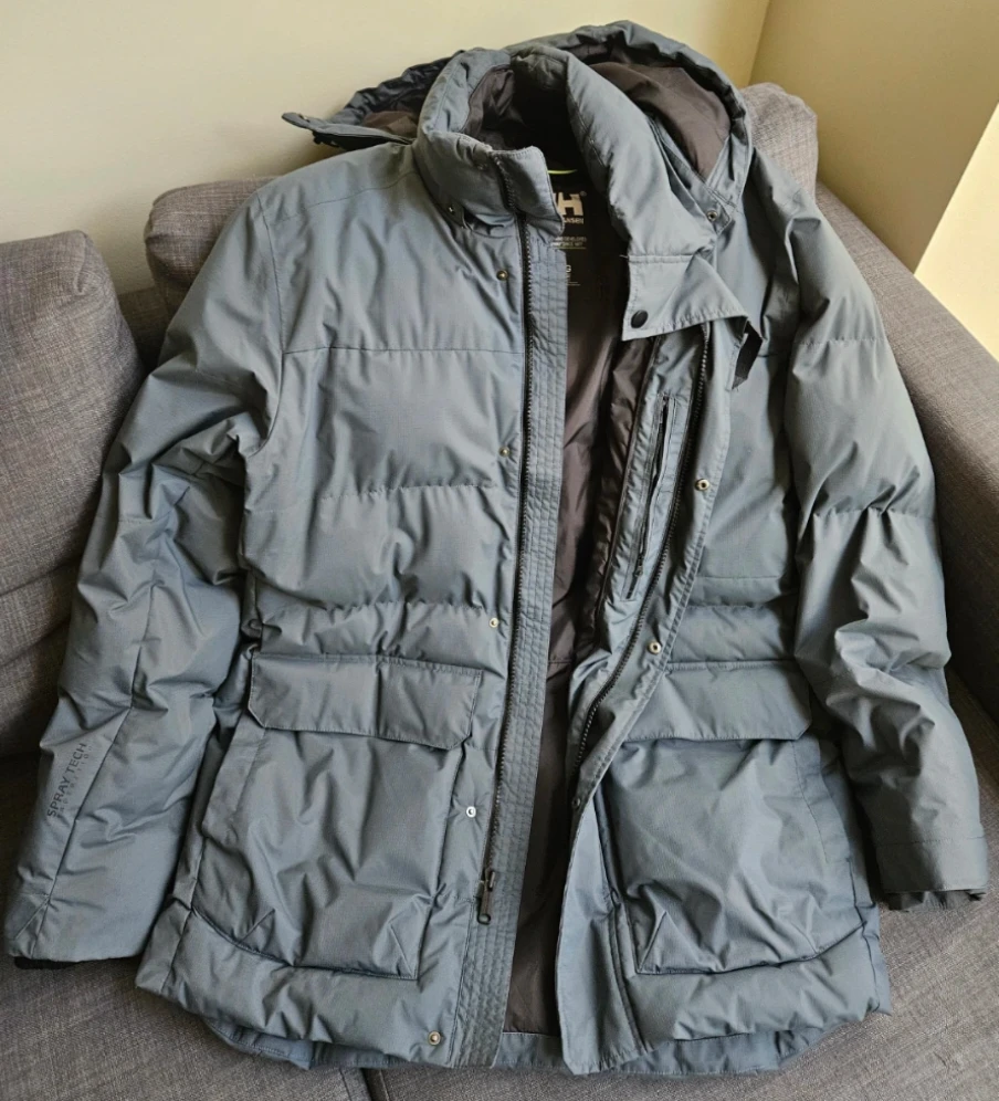Helly Hansen Men's Tromsoe Winter Jacket (Gray) - Size L
