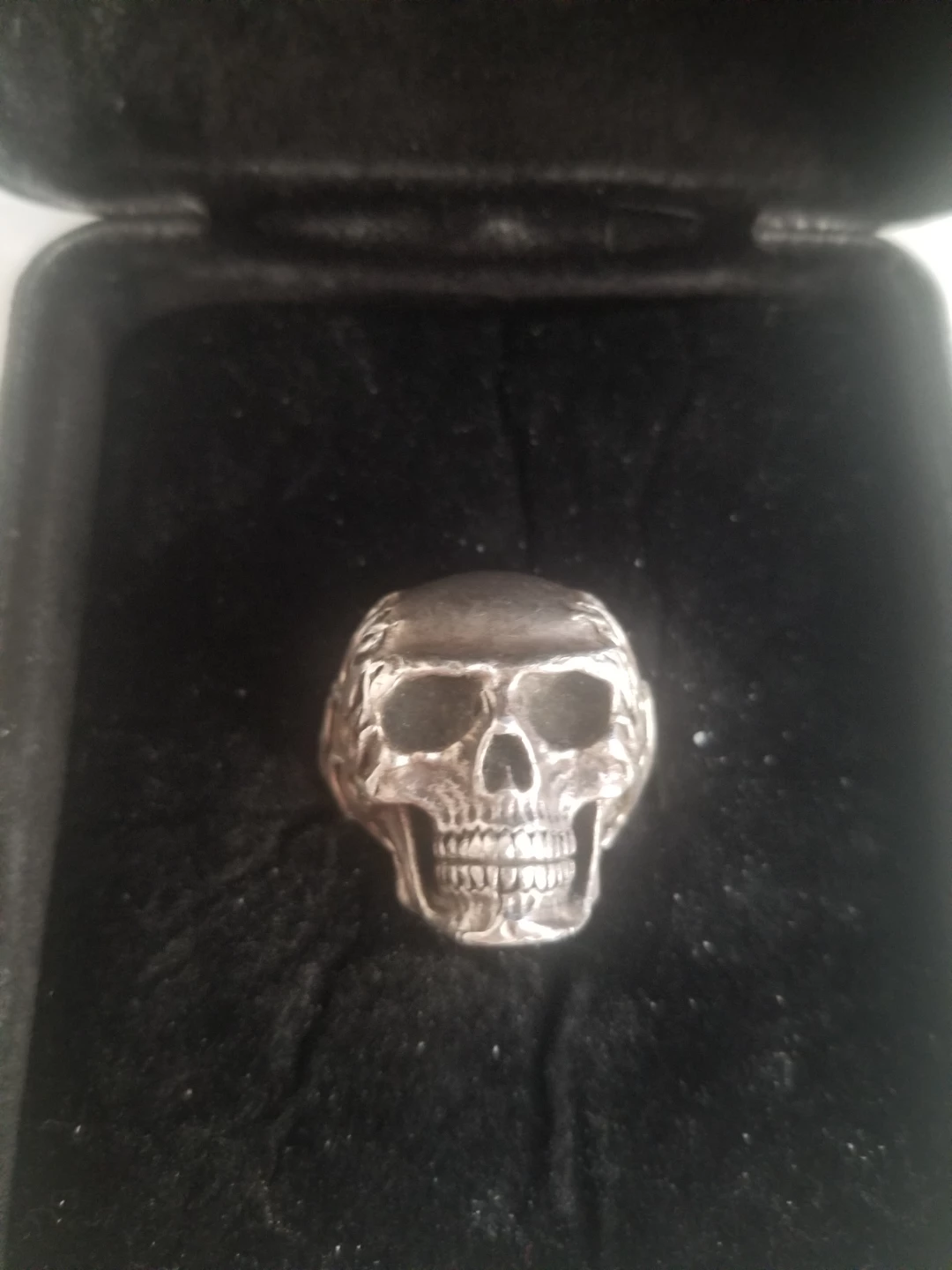 Travis Barker C+C 925 sterling silver Skull Ring