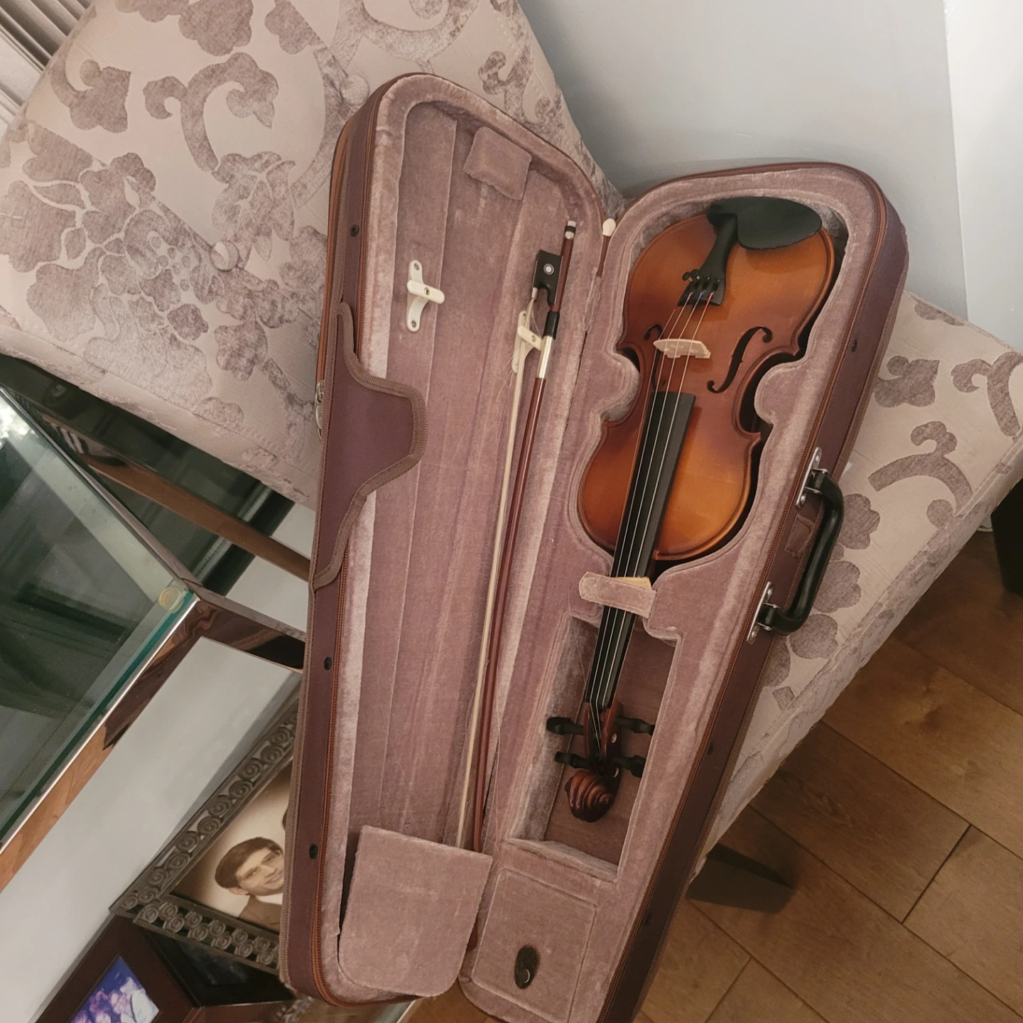 Violin with Case and Bow size 1/8