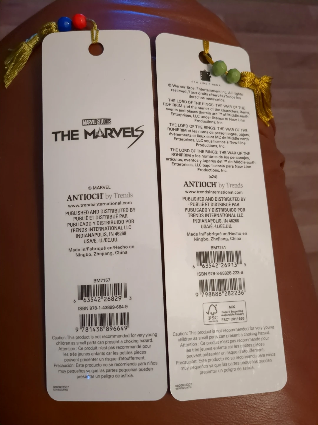Lord of The Rings and Marvel Licenced Bookmarks - photo 3