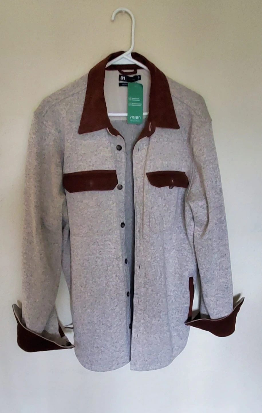 NWT Simons Men's Fleece Overshirt / Jacket (Size L) - Brand New
