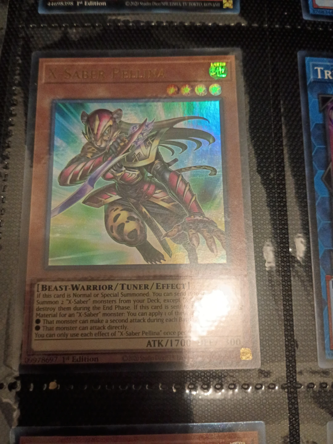 X-Saber Pellina Yu-Gi-Oh! Trading Card🏈