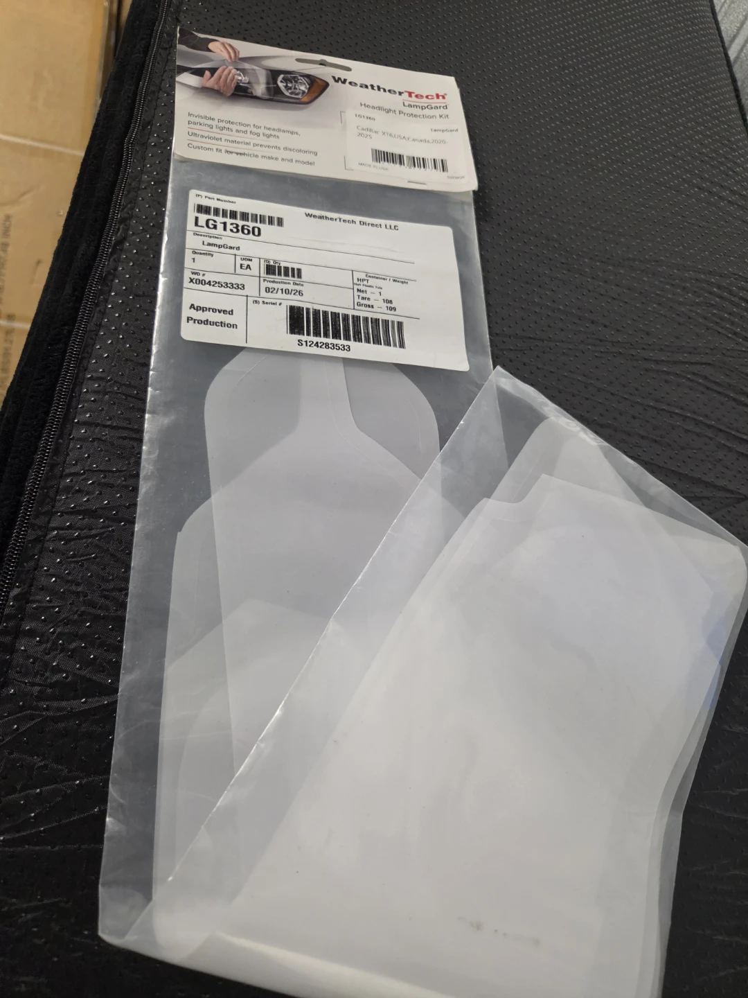 Weathertech  HeadLight Protector - Cadillac XT6 - photo 2