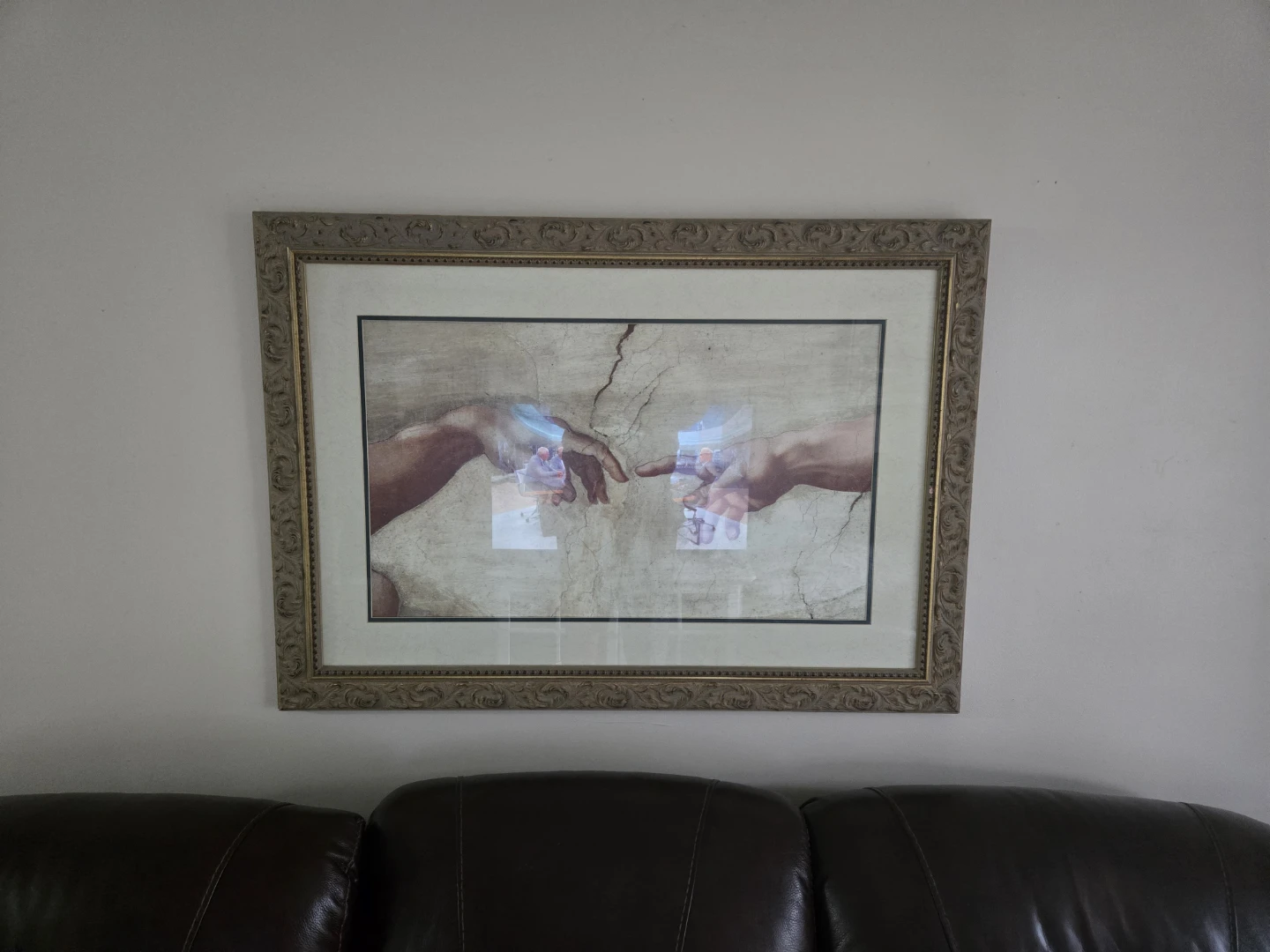 Selection of four decorative framed wall art pieces - photo 3