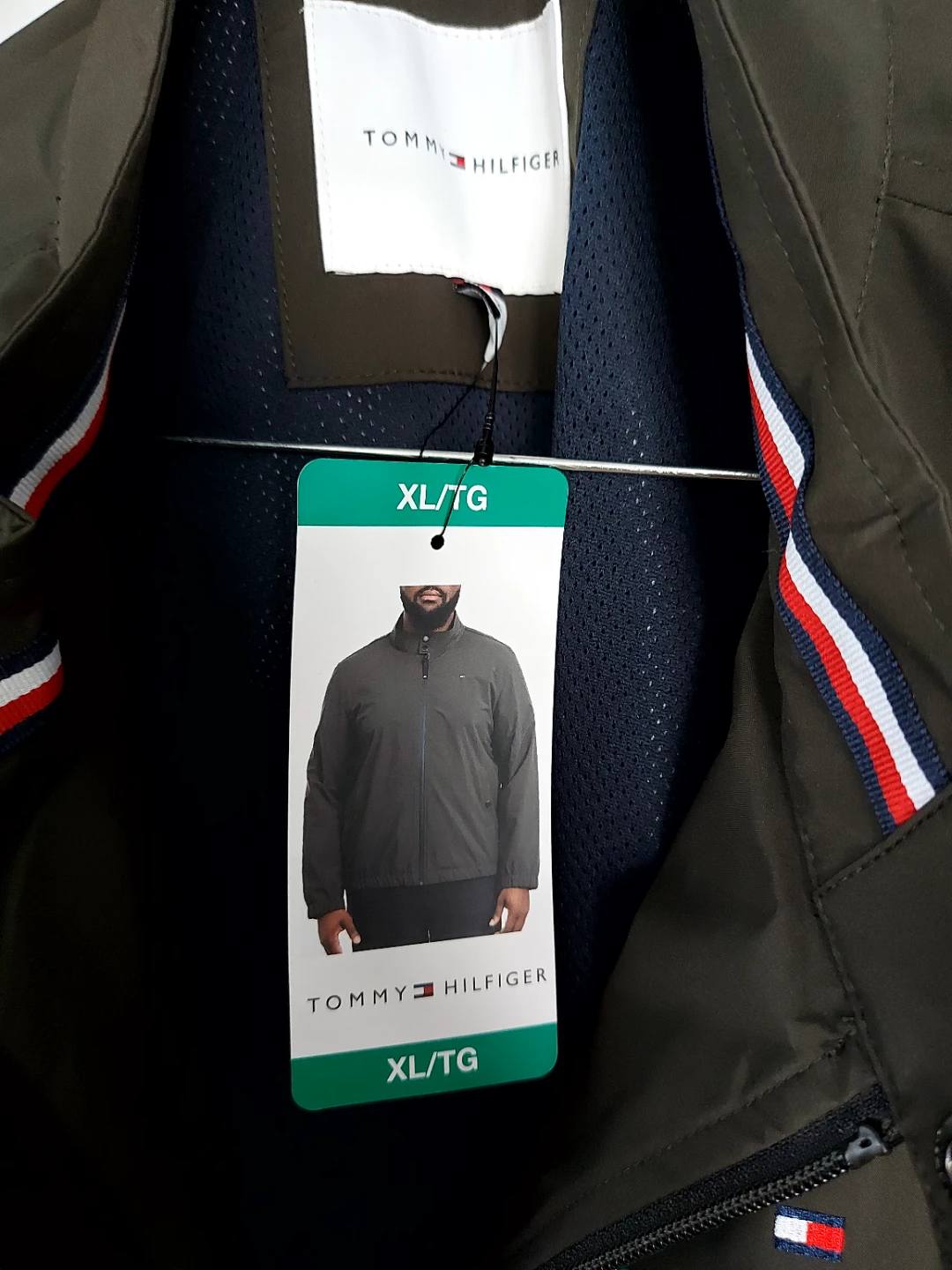 New Tommy Hilfiger Olive Jacket XL - photo 2