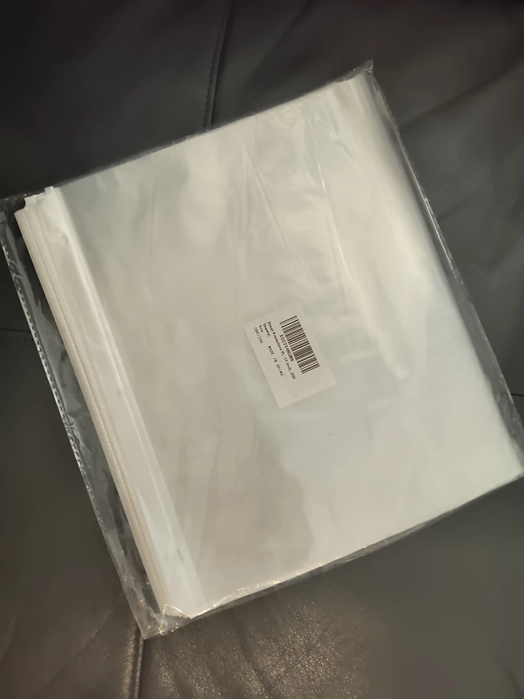 New Sheet Protectors - Letter Size