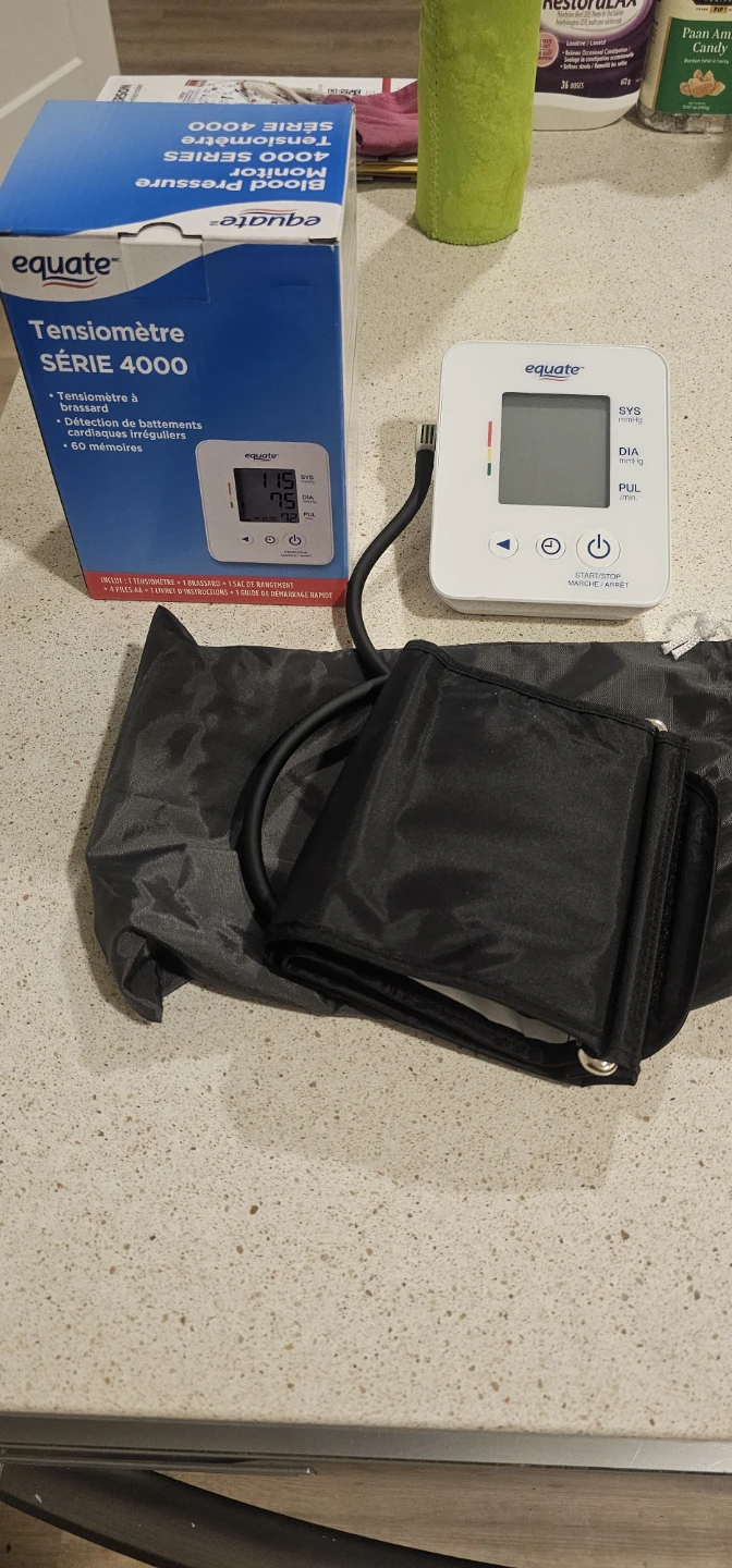 Equate 4000 Series Blood Pressure Monitor - photo 2