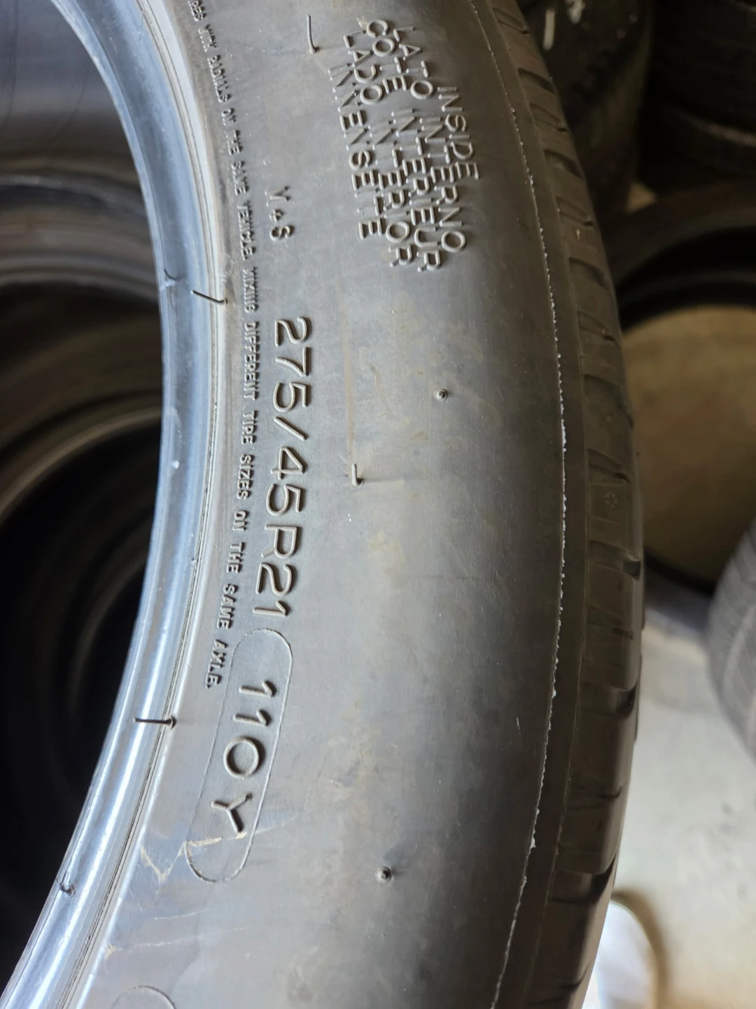 275/45R21 Michelin Latitude Sport - photo 3