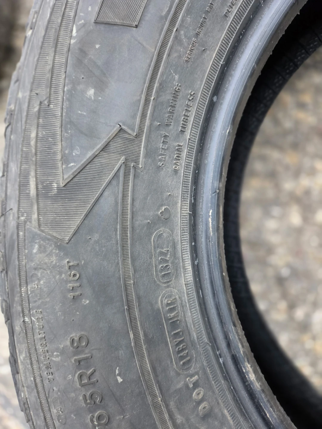 Goodyear Fortitude HT 275/65R18 Tire - photo 4