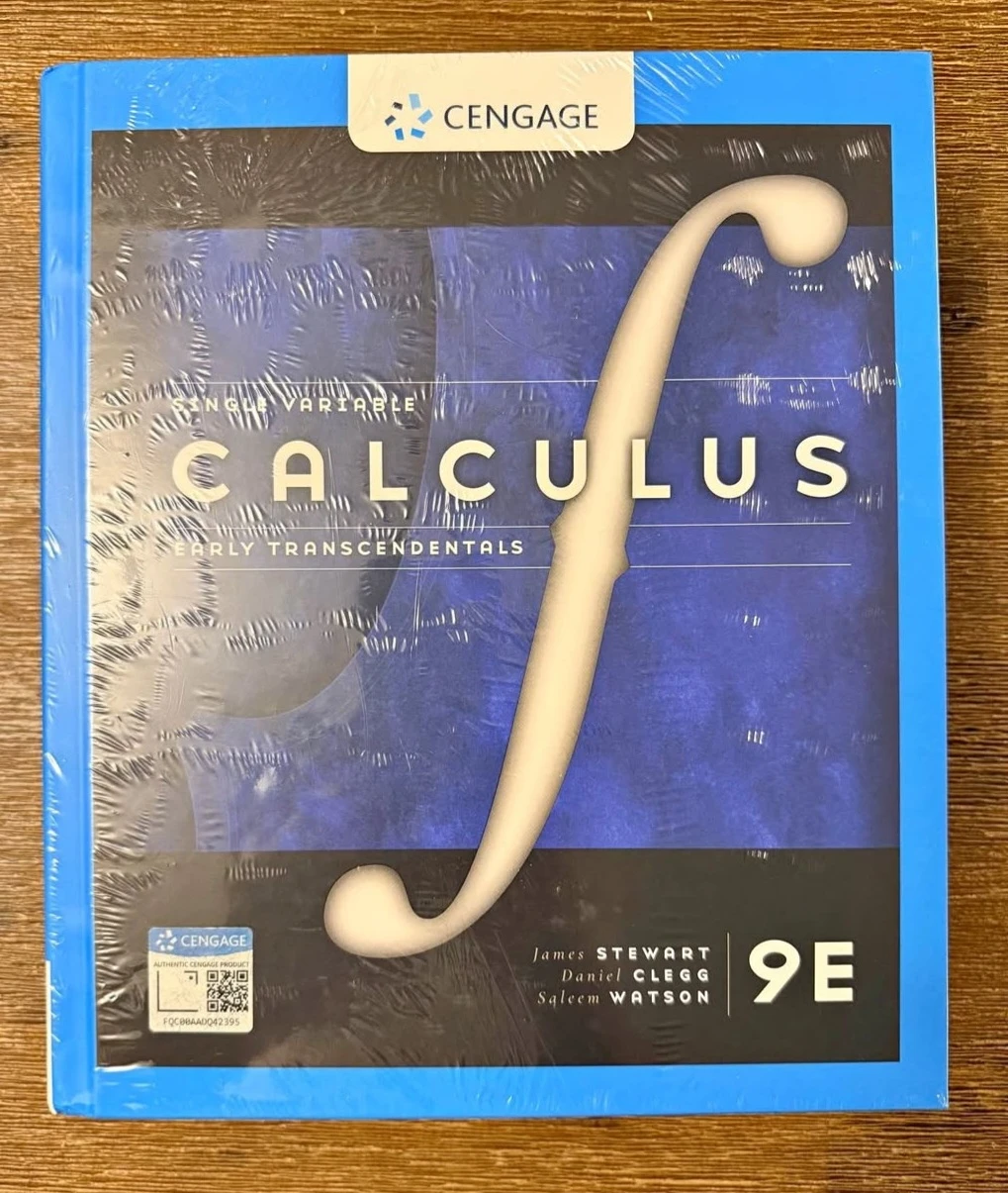 New Calculus Early Transcendentals 9E Textbook and Solutions