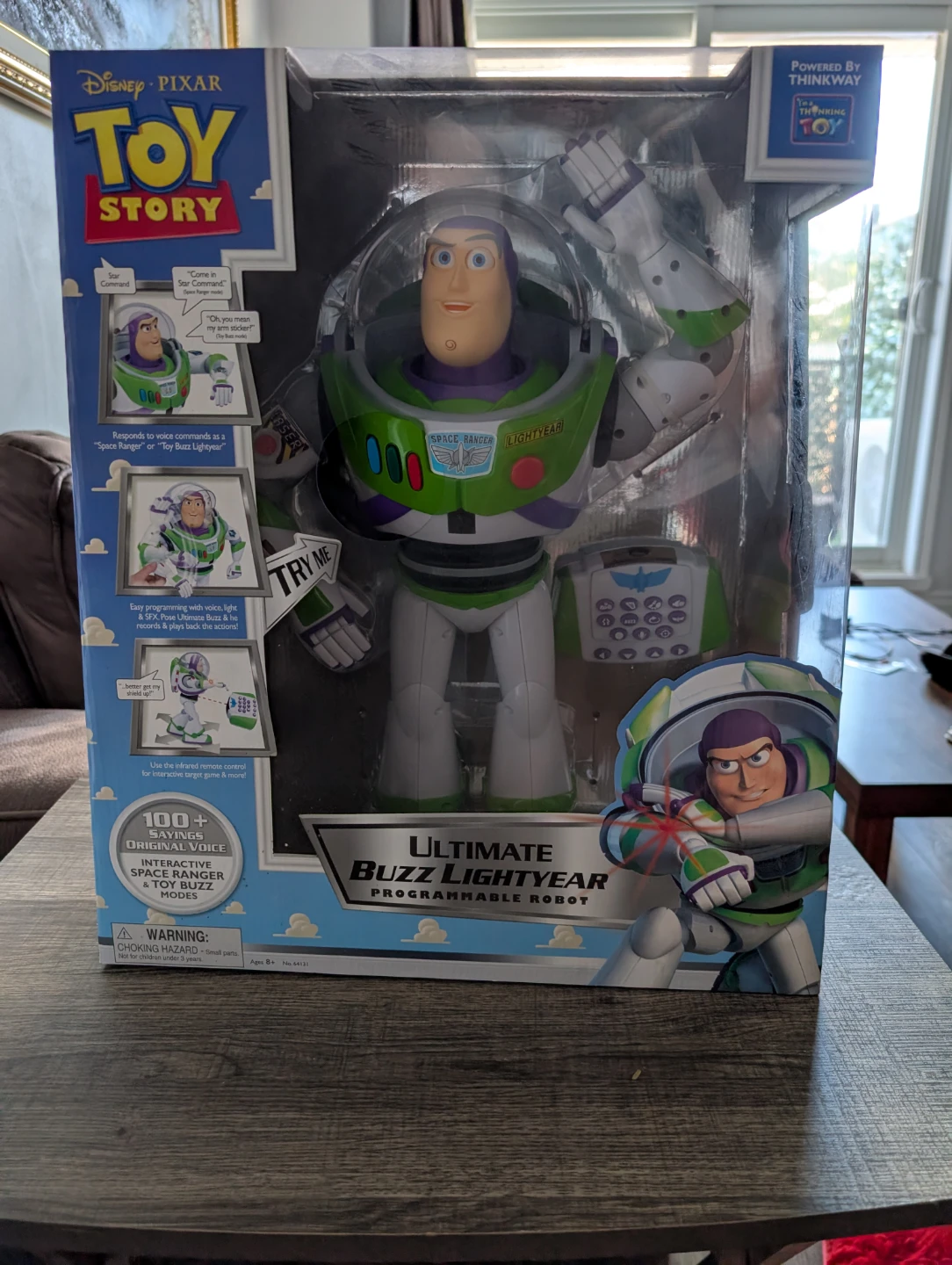 Thinkway Toys Ultimate Buzz Lightyear Programmable Robot