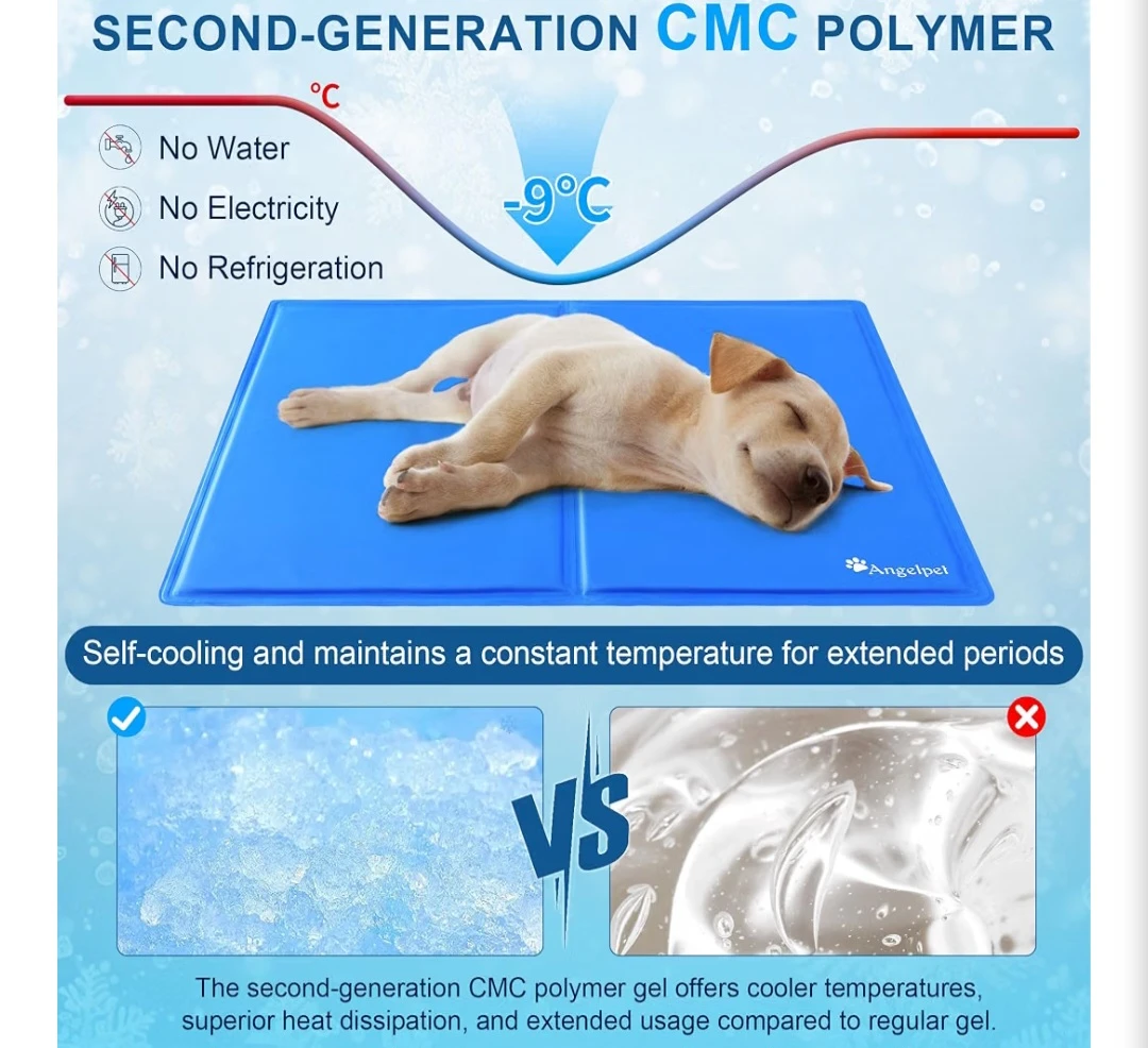 Angelpet Dog Cooling Mat - Blue - photo 2