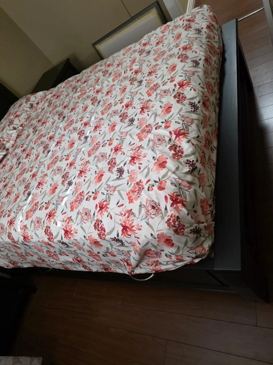 Queen Boxed Bed Frame with Nightstands