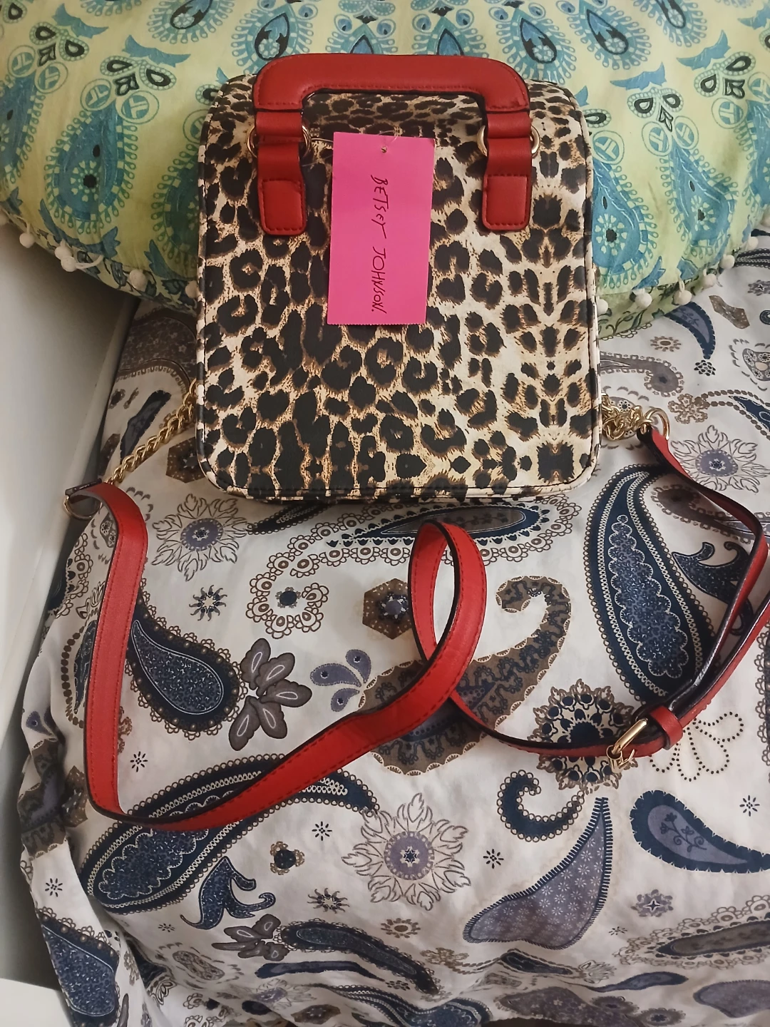 Betsey Johnson Leopard Print Handbag - photo 2