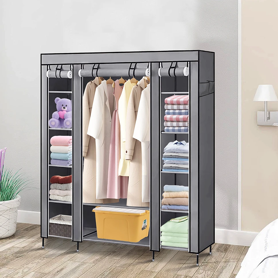 (BRAND NEW) Portable 49" Wide Closet Wardrobe - photo 2