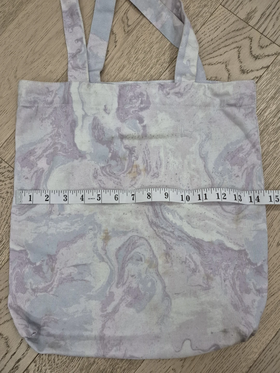 Purple Marbled Tote bag - photo 4