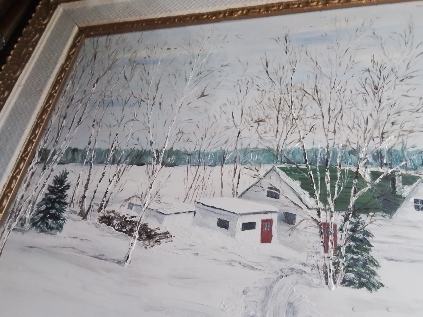 Jean Martin Winter Landscape Painting - photo 5