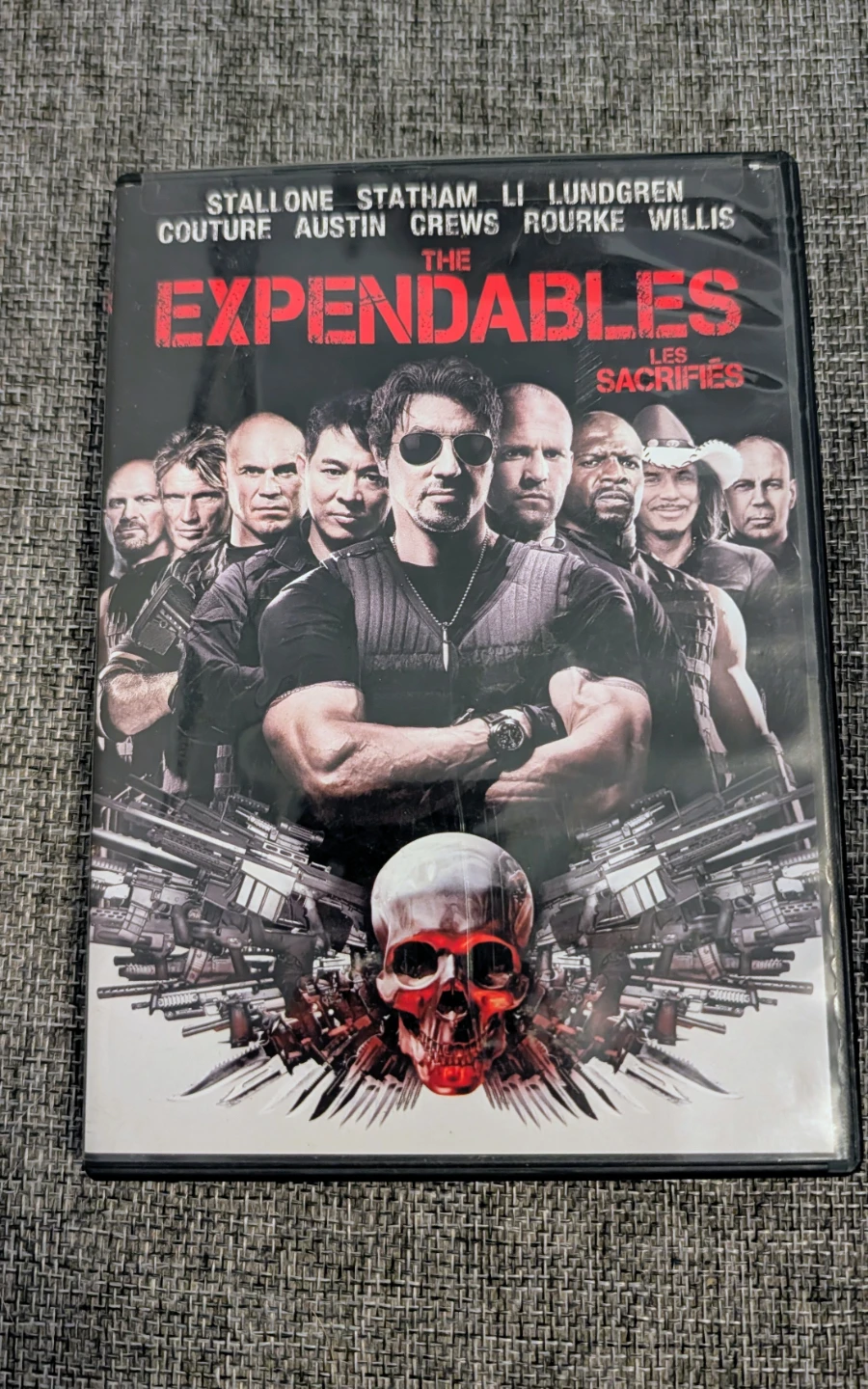 The Expendables DVD Movie