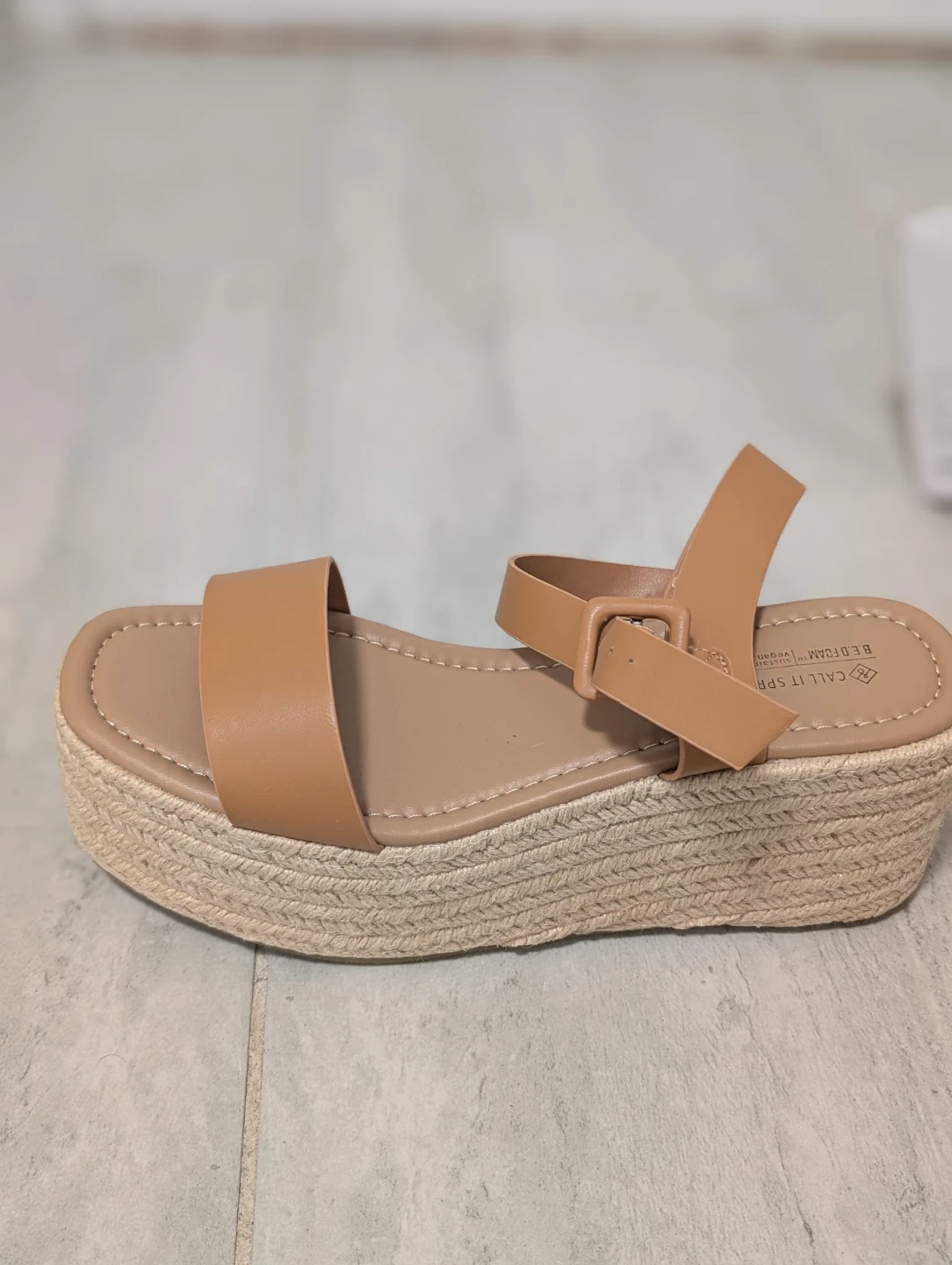 Call It Spring Tan Platform Sandals - photo 5
