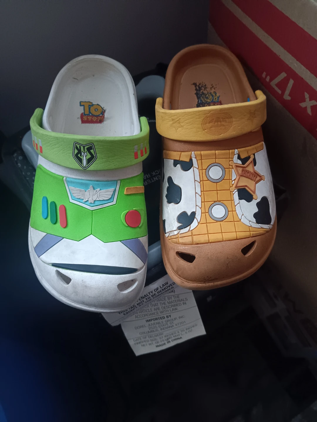 Toy story slippers