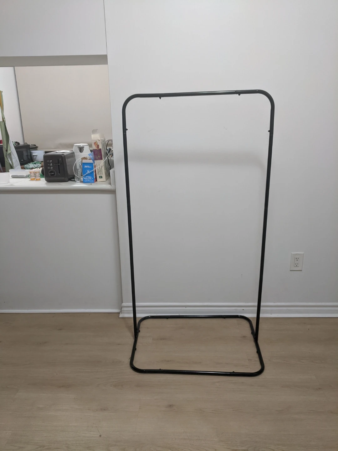 Black Metal Clothing Rack