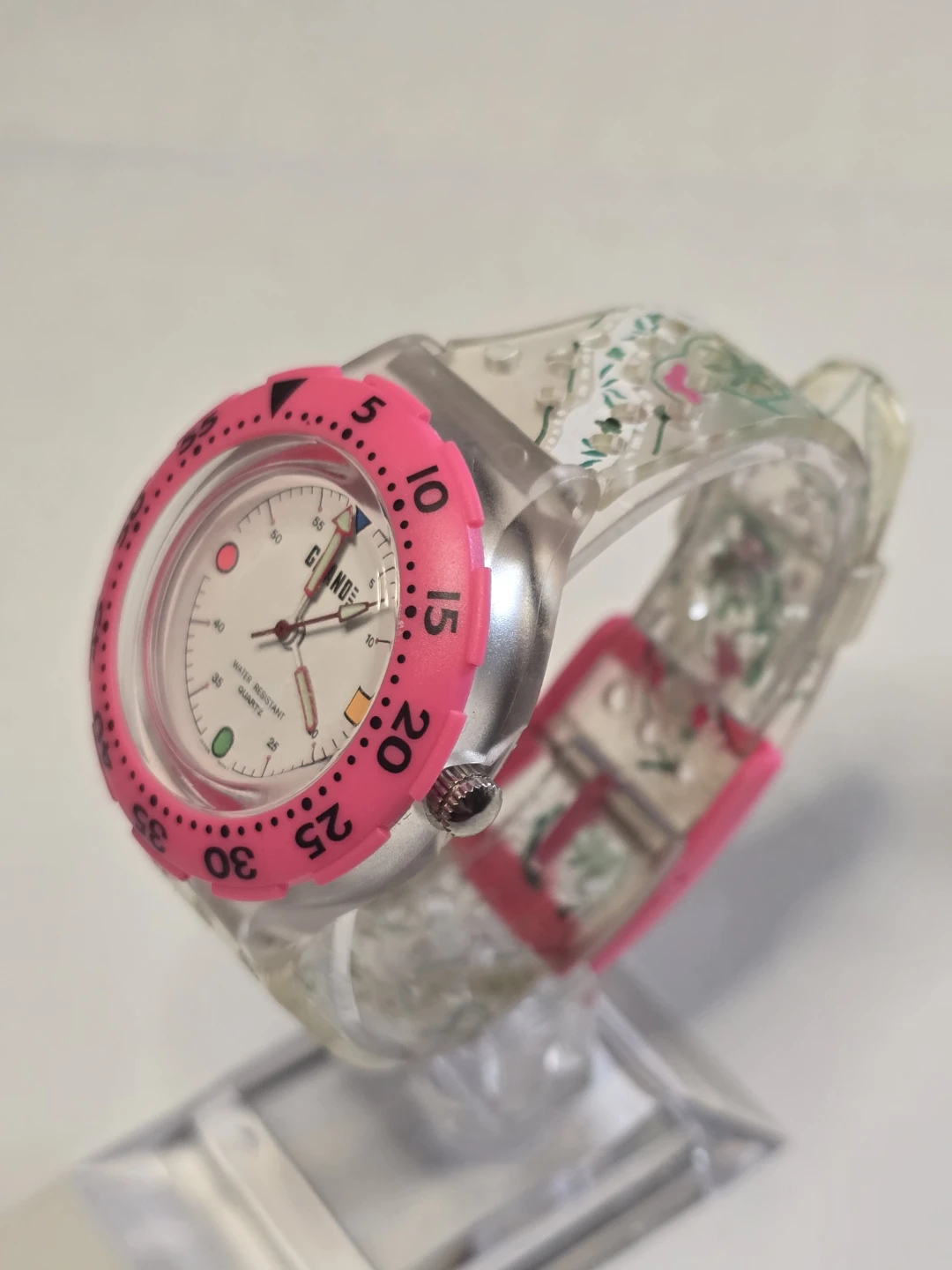 37mm Gitano Resin Watch Pink - photo 4
