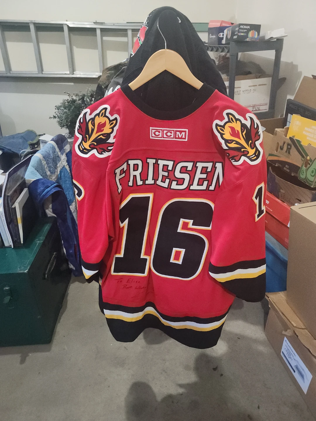 Calgary Flames Friesen 16 Jersey - photo 2