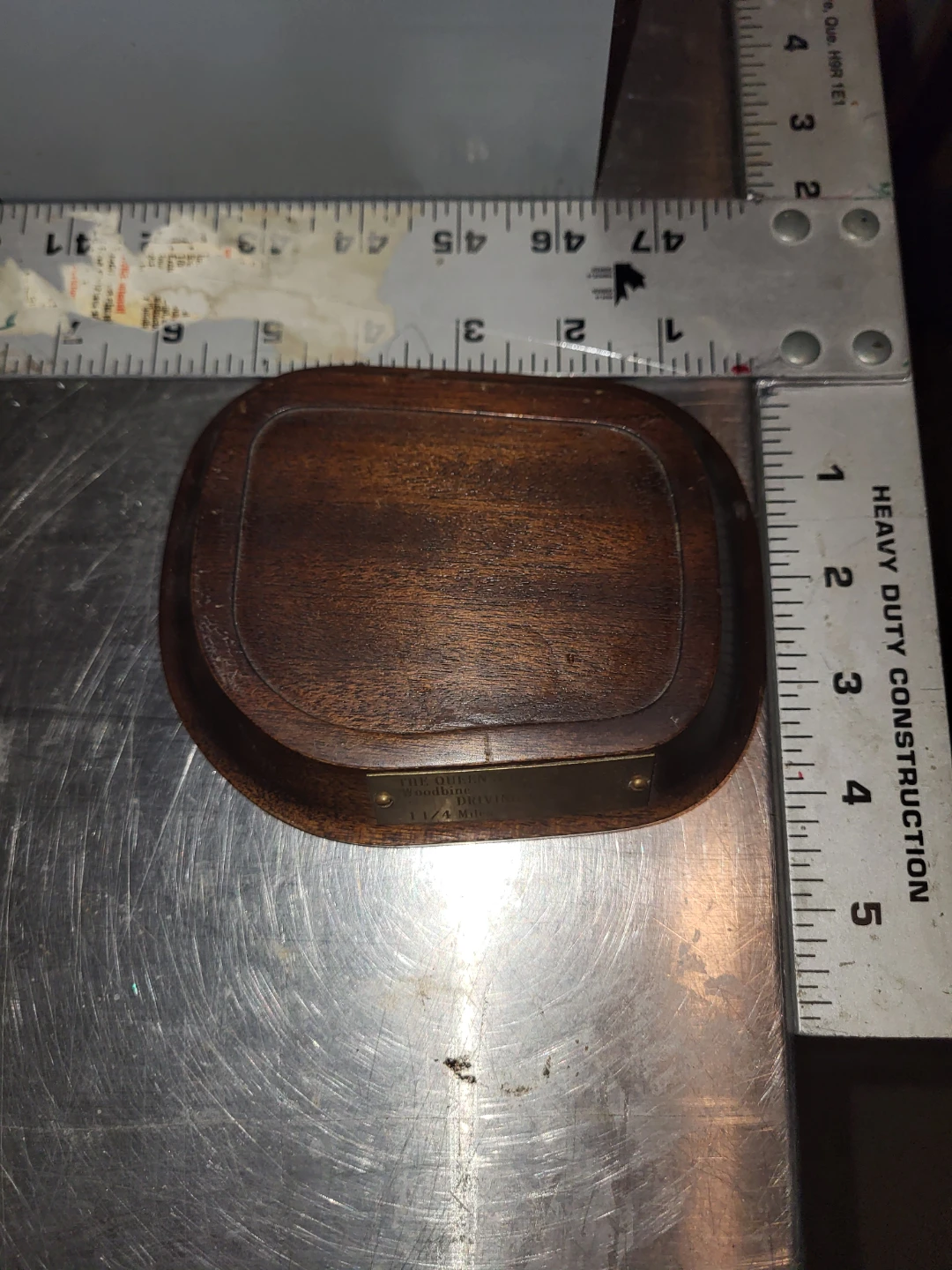 Vintage Queen's Plate Stakes Wood Plaque - photo 3