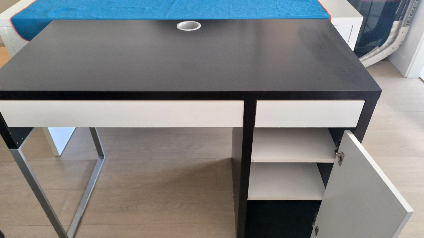 Ikea Micke Desk with Storage - photo 4