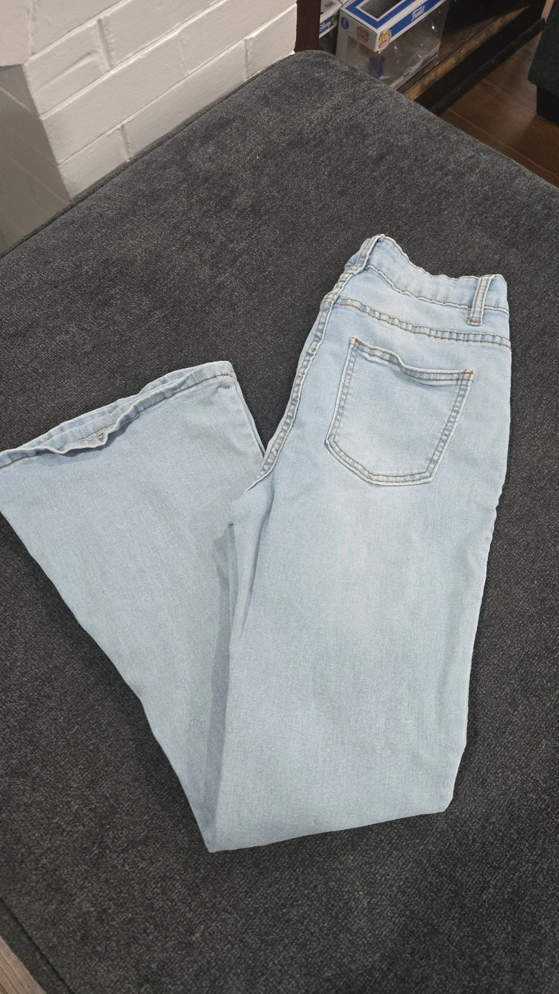 Light Wash Flare Jeans - Size 6 - photo 2