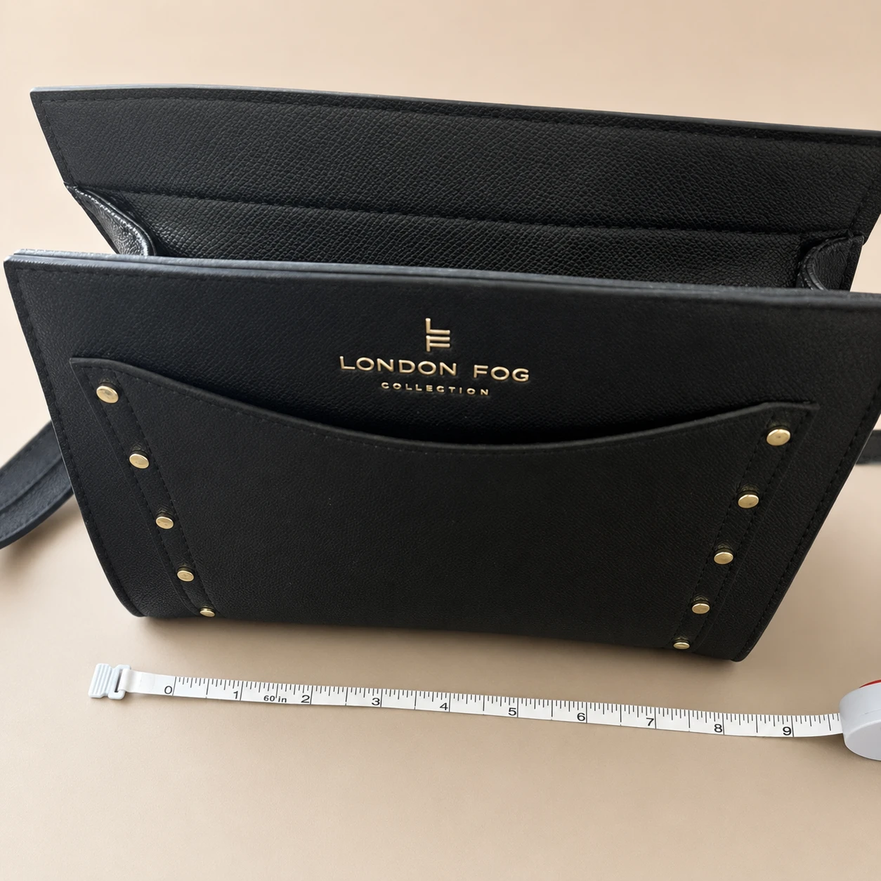 London Fog Taylor Studded Crossbody Bag