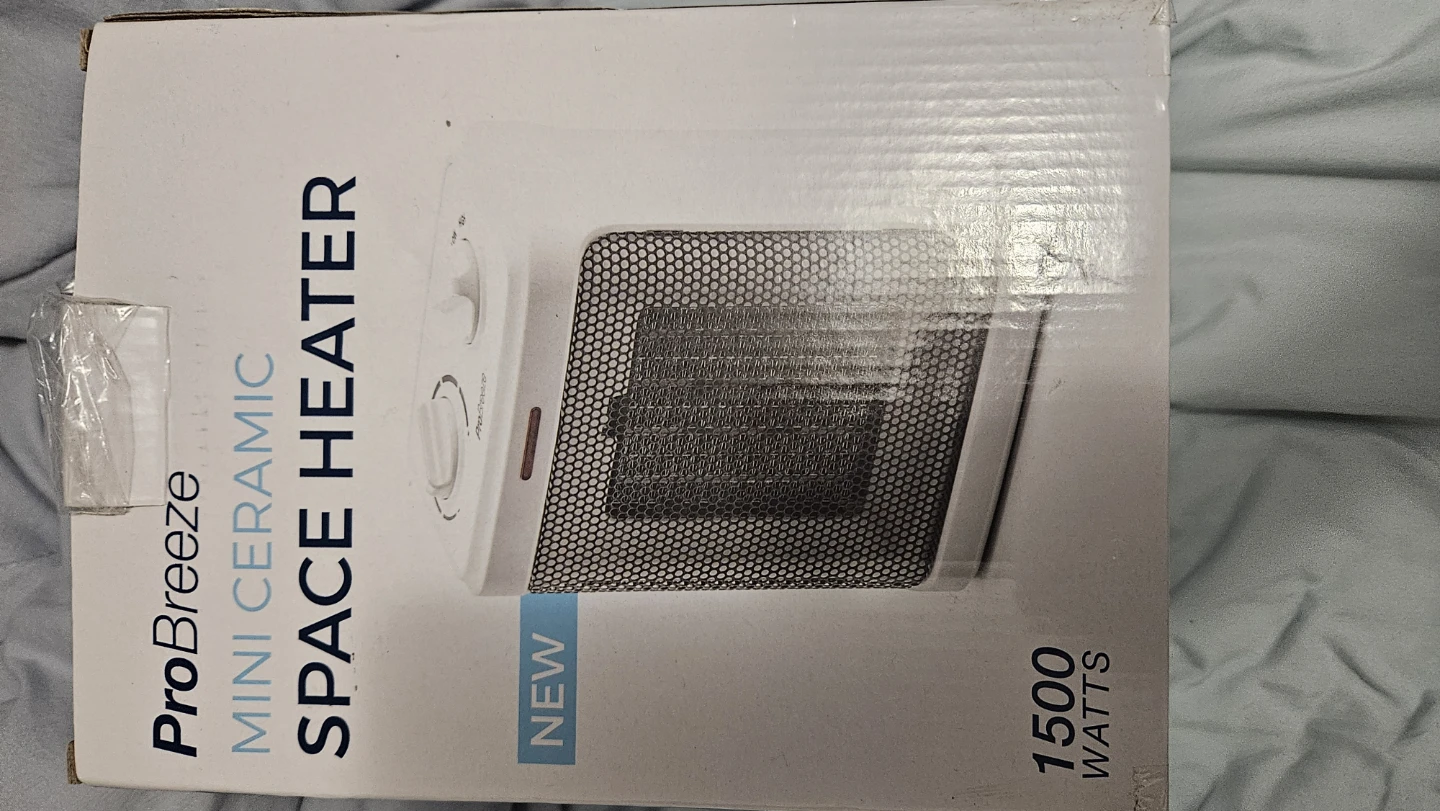 ProBreeze Mini Ceramic Space Heater 1500W