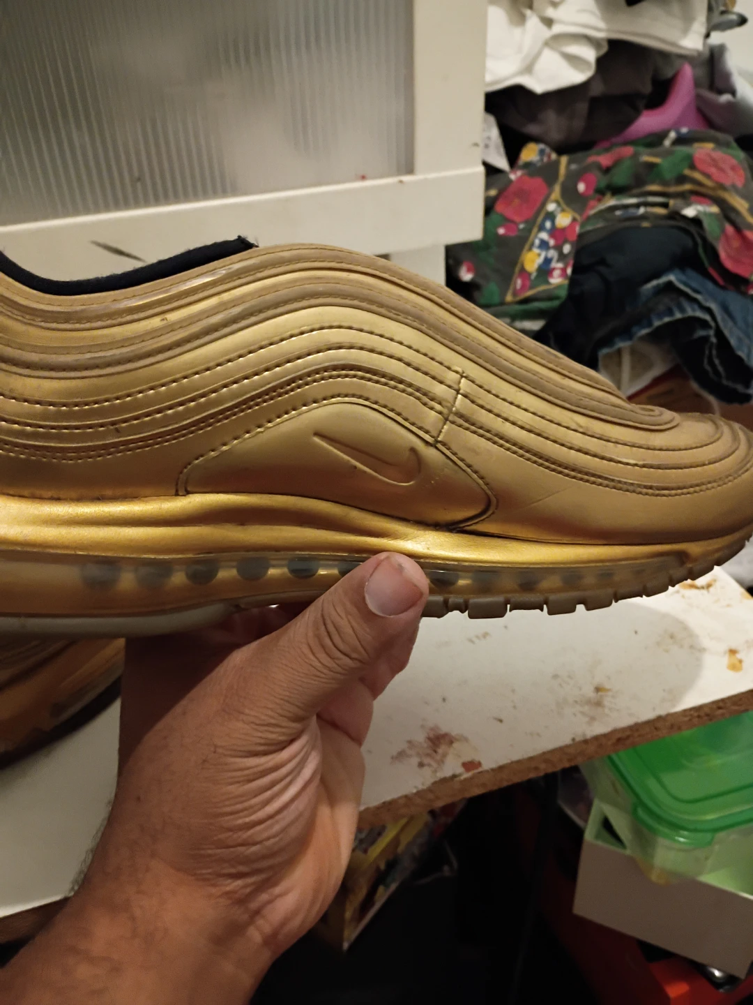 Nike Air Max 97 Metallic Gold Olympic - photo 4