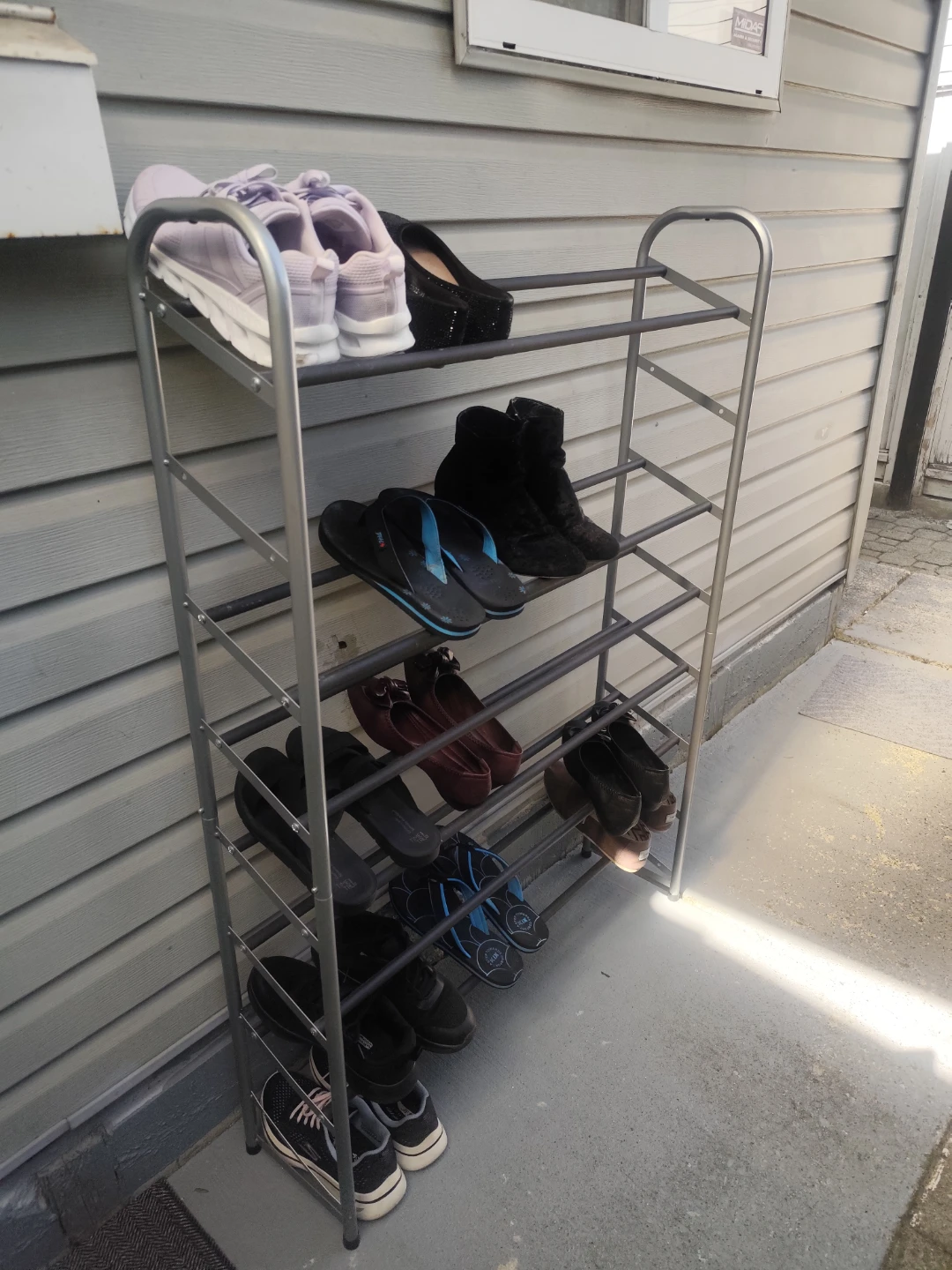 Metal 6-Tier Shoe Rack - photo 2