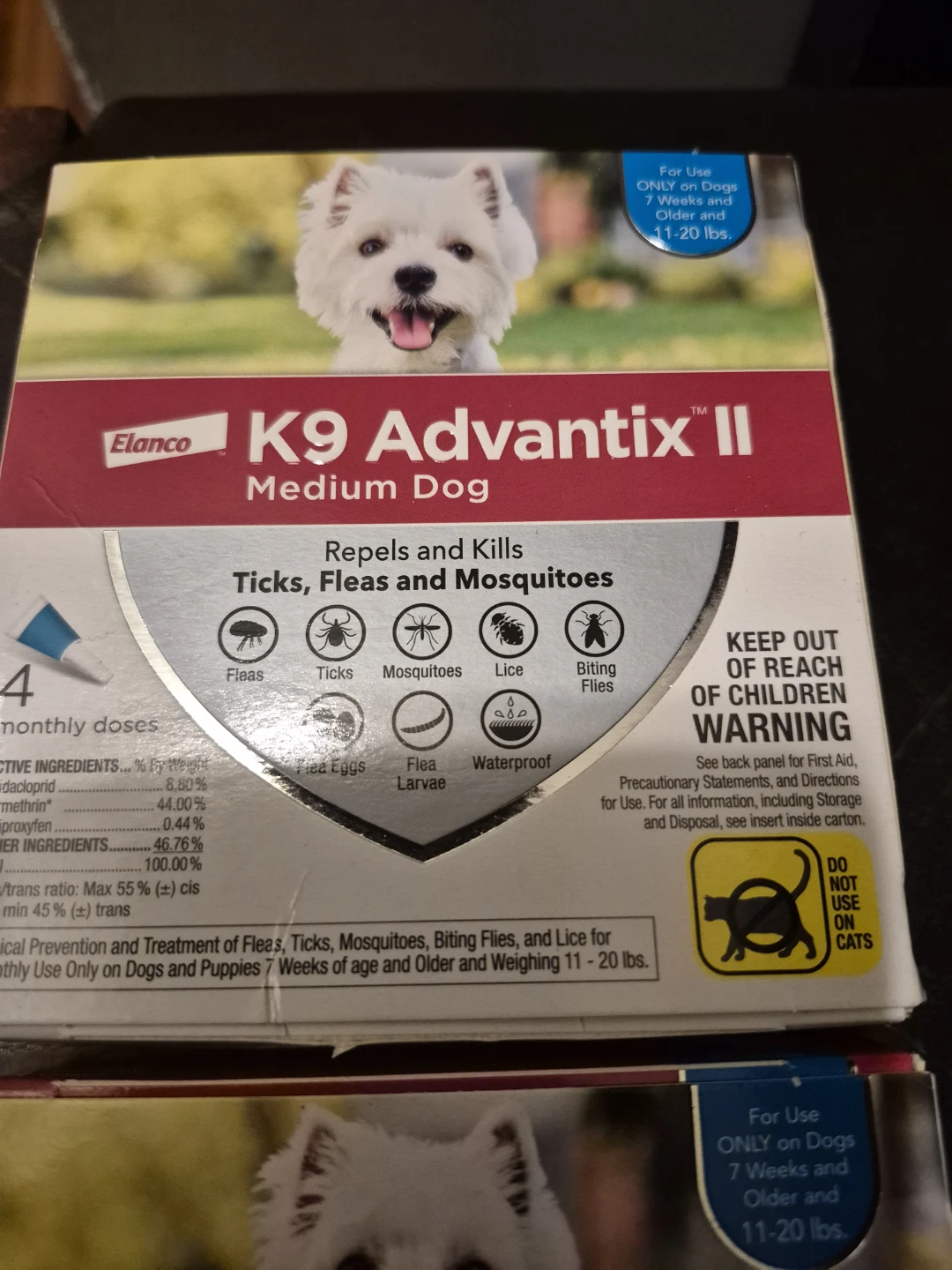 Elanco K9 Advantix II for Medium Dogs - photo 2